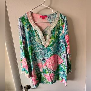 RARE Lilly Pulitzer Bohemian Queen Top Large